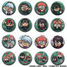 3年Z組銀八先生×大川ぶくぶ 3年Z組銀八先生 青春☆缶バッジコレクション (16個セット) (キャラクターグッズ)