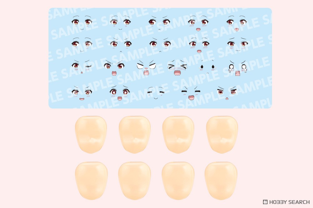Sousai Shojo Teien Customized Face & Decal Set Vol.8 [DESIGNED BY RAGHO FOR EMMA KOISHIKAWA A] (Plastic model) 商品画像1