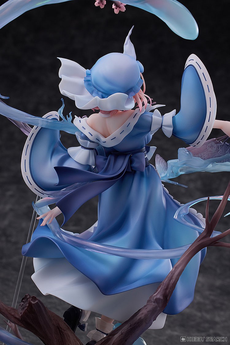 [Bonus Included] Yuyuko Saigyouji: Natural-Born Ghost Ver. (PVC Figure) 商品画像7