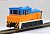 Cタイプ入換用ディーゼル機関車(スイッチャー) (ブルー/オレンジ) + タキ7750 (3両セット) (鉄道模型) 商品画像2