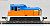 Cタイプ入換用ディーゼル機関車(スイッチャー) (ブルー/オレンジ) + タキ7750 (3両セット) (鉄道模型) 商品画像1