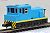 Cタイプ入換用ディーゼル機関車(スイッチャー) (ライトブルー) + トラ90000 (3両セット) (鉄道模型) 商品画像2