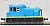 Cタイプ入換用ディーゼル機関車(スイッチャー) (ライトブルー) + トラ90000 (3両セット) (鉄道模型) 商品画像1