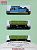Cタイプ入換用ディーゼル機関車(スイッチャー) (ライトブルー) + トラ90000 (3両セット) (鉄道模型) パッケージ1