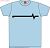 Angel Beats! Design T-Shirts Light Blue (SSS) S (Anime Toy) Item picture1