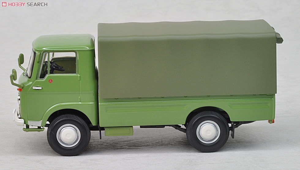 LV43-02a いすゞエルフ 低床 (緑) (ミニカー) 商品画像1