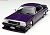 スカイラインHT 2000 TURBO GT-E・S 後期型 カスタムスタイル (パープル) (ミニカー) 商品画像1