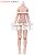 One Sixth - 25M (BodyColor / Skin White) [Body Make Up & Partition Line Cut Model] (Fashion Doll) Item picture1