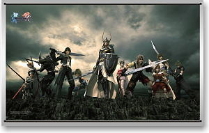 Dissidia Final Fantasy Wall Scroll Poster Cosmos (Anime Toy)