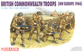 British Commonwealth Troops (NW Europe 1944) (Plastic model)