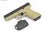 G17 (Dark Yellow) w/Tactical Light (Fashion Doll) Item picture2