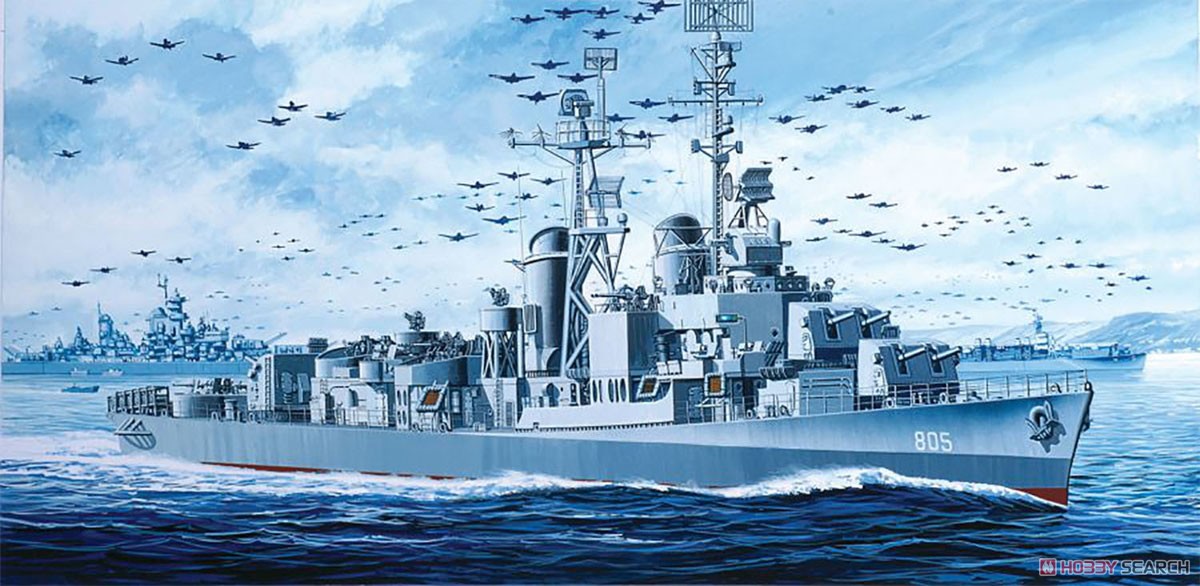WW.II アメリカ海軍駆逐艦 ギアリング級 シャヴァリア DD-805 (プラモデル) その他の画像1