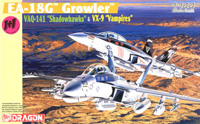 EA-18G グラウラー VQA-141 「シャドウホークス」 & VX-9 「バンパイアーズ」 (プラモデル)