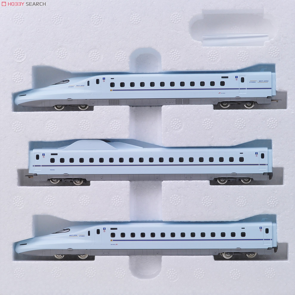 JR N700-8000系 山陽・九州新幹線 (基本・3両セット) (鉄道模型) 商品画像1