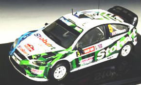 フォード フォーカス RS 2009年 WRC ラリー・GB (No.5) (ミニカー)