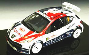 プジョー 207 S2000 2010年 ラリー・モンテカルロ 4位  (No.6) (ミニカー)