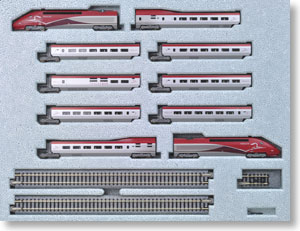 TGV Thalys (タリス) PBKA (新色) (10両セット) ★外国形モデル (鉄道模型)
