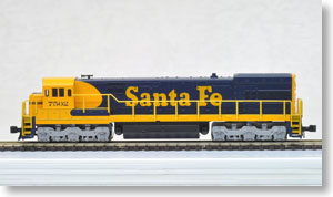 GE U23C AT&SF #7502 Santa Fe (サンタ・フェ) ウォーボンネット (No.7502) ★外国形モデル (鉄道模型)