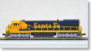 GE U23C AT&SF #7514 Santa Fe (サンタ・フェ) ウォーボンネット (No.7514) ★外国形モデル (鉄道模型)