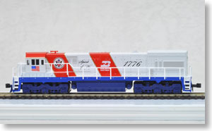 GE U30C BN (バーリントン・ノーザン) `Bicentennial` #1776 (No.1776) ★外国形モデル (鉄道模型)