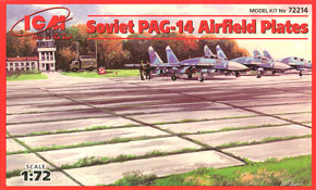 Soviet Airstrip Concrete Plate PAG14 (32 pieces) (Plastic model)