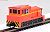 C-Type Diesel Locomotive (Switcher) Orange Body, Yellow Line (Model Train) Item picture2