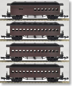 【限定品】 古典客車 (ブラウン) タイプ (4両セット) (鉄道模型)