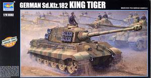 King Tiger (Full Interior) 2in1 Porsche Turret Type (Plastic model)