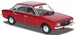 VW K70 1970 (レッド) (ミニカー)