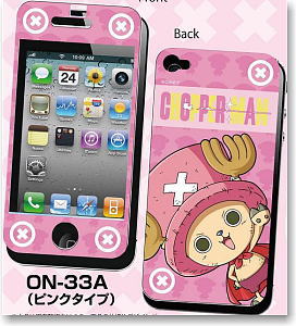 Chopperman Screen Protector for iPhone4 ON-33A Pink Type (Anime Toy)