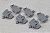 [ 0337 ] `TN` Tight Coupling (Closely Joint TN Coupler) (SP, Grey, 6pcs.) (Model Train) Item picture1