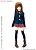50cm Short Duffel Coat (Navy) (Fashion Doll) Other picture1