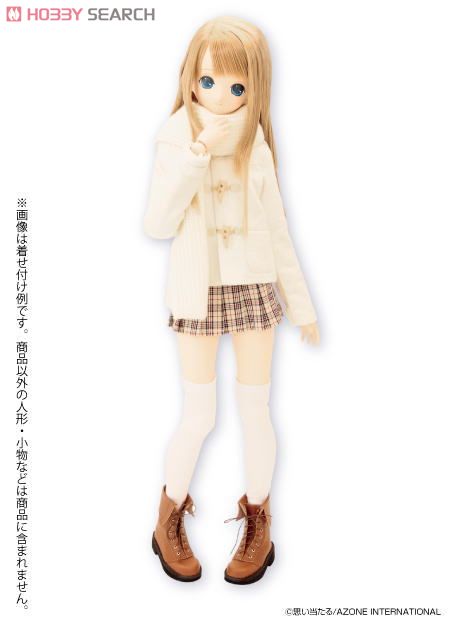 50cm Short Duffel Coat (Off White) (Fashion Doll) Other picture1