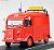 シトロエン　Hバン　消防車 (レッド) (ミニカー) 商品画像2