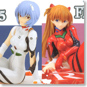 ヱヴァンゲリヲン新劇場版 EXフィギュア Flash a Smaile Ver.1.5 綾波レイ＆式波・アスカ・ラングレー 2種セット (プライズ)