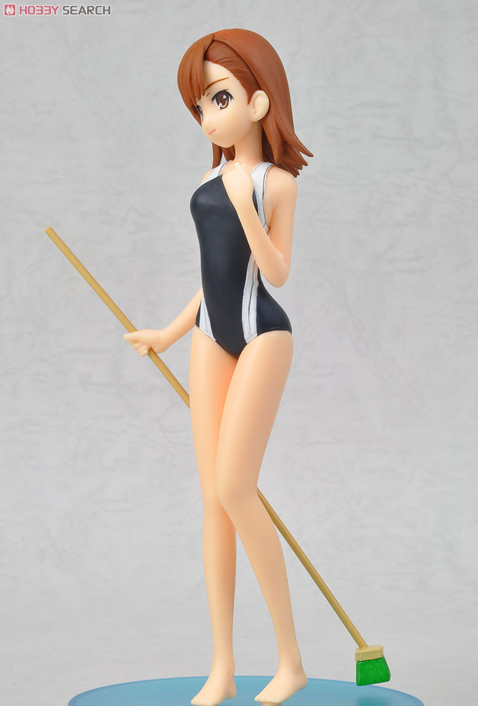 To Aru Kagaku no Railgun EX School Swimsuit Figure  Misaka Mikoto & Shirai Kuroko 2pieces (Arcade Prize) Item picture2