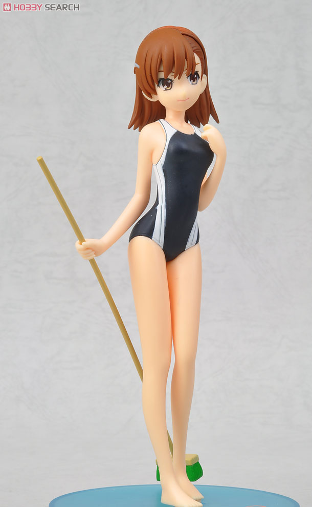 To Aru Kagaku no Railgun EX School Swimsuit Figure  Misaka Mikoto & Shirai Kuroko 2pieces (Arcade Prize) Item picture3