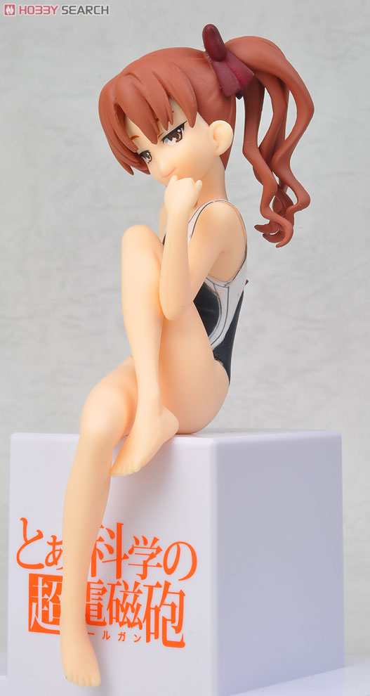 To Aru Kagaku no Railgun EX School Swimsuit Figure  Misaka Mikoto & Shirai Kuroko 2pieces (Arcade Prize) Item picture8