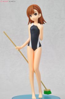 To Aru Kagaku no Railgun EX School Swimsuit Figure Misaka Mikoto
