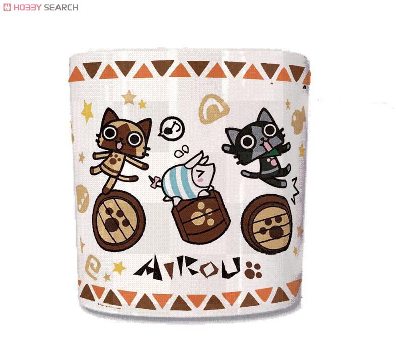 Monster Hunter Mascot Mug Cup Airou (Anime Toy) Item picture2