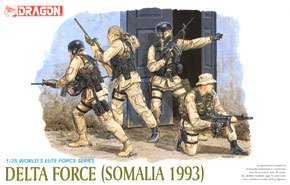 アメリカ陸軍 特殊部隊 デルタフォース ソマリア 1993 (プラモデル)