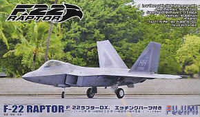 F-22 ラプター DX. エッチングパーツ付き (プラモデル)