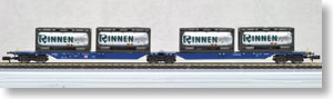 SGGコンテナ貨車 DB タンクC (Containertragwagen SGGNOS 715 Ep. V DB Rinnen) ★外国形モデル (鉄道模型)