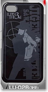 ルパン三世 iPhone4 キャラクタージャケット LU-02B 次元 (キャラクターグッズ)
