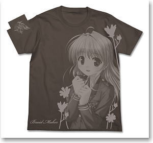 FORTUNE ARTERIAL 悠木陽菜Tシャツ CHARCOAL M (キャラクターグッズ)