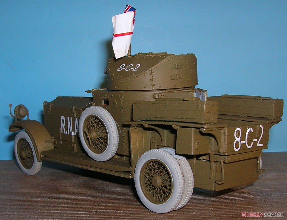 英ロールスロイス装甲車-1914年型スポークタイプ・エッチング (プラモデル) 商品画像2