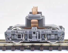 [ 0487 ] Power Bogie Type DT115B (Gray Bogie Frame, Silver Wheel, Gray Wheel Center[Plate]) (For EF65-114) (1 piece) (Model Train)