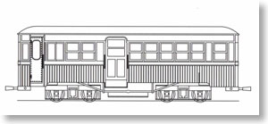 頸城鉄道 ホジ3 気動車 (組み立てキット) (鉄道模型)