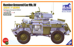 British Humber Mk.IV (w/Armor car interior) (Plastic model)
