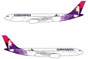 A330-200 ハワイアン航空 N380HA (完成品飛行機)